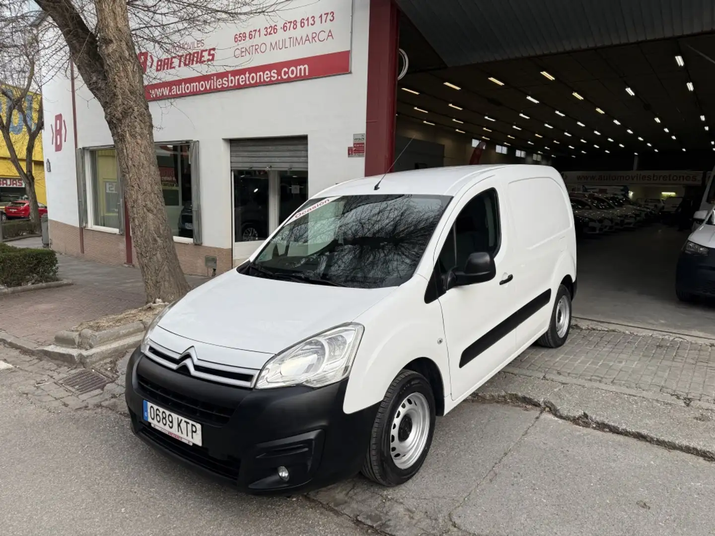 Citroen Berlingo Furgón 1.6BlueHDi 100 Wit - 1