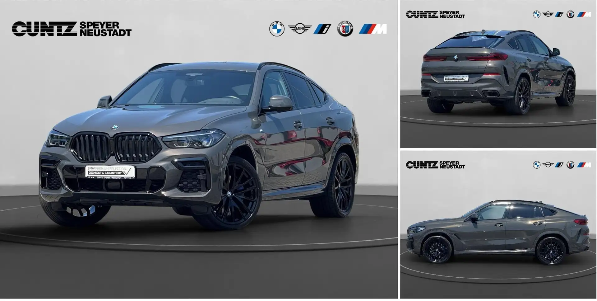 BMW X6 xDrive30d M Sportpaket Panorama Laser IconicGlow S Šedá - 1