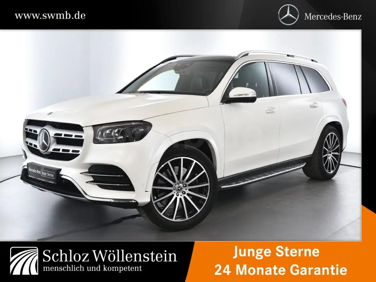 Mercedes-Benz GLS 400 d 4M AMG/MULTIBEAM/AHK/Fahrass/Pano-D/HuD Alb - 1
