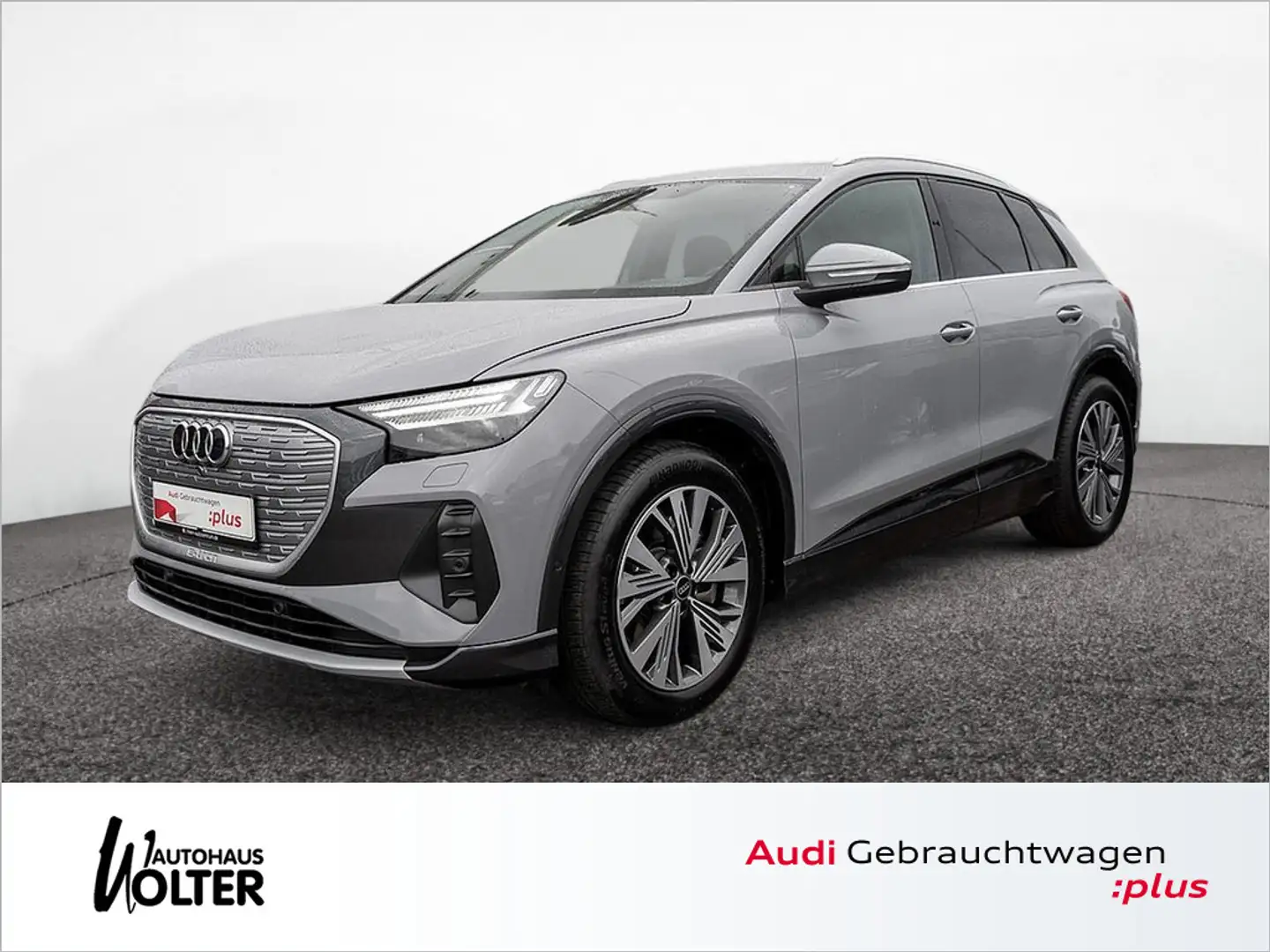 Audi Q4 e-tron 50 quattro AHK Matrix Kam ACC Navi Grau - 1