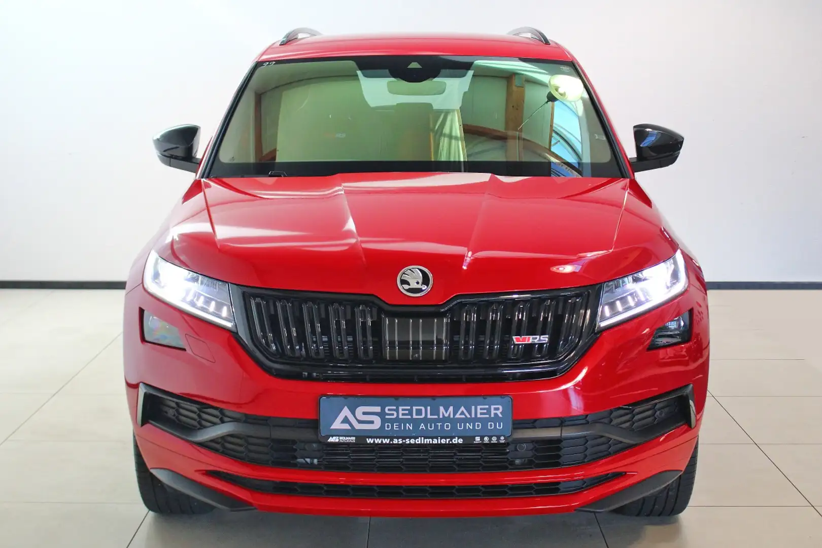 Skoda Kodiaq 2.0 Bi-TDI RS 4x4 360Cam|CANTON|ACC|SHZx4 Rojo - 2