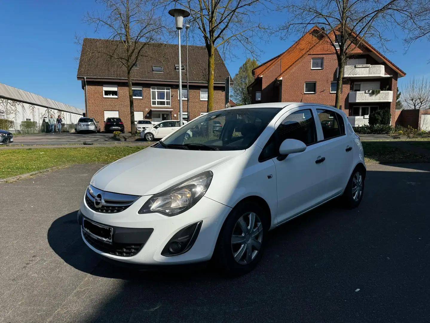 Opel Corsa D 1.3 Eco Flex Selection Weiß - 1
