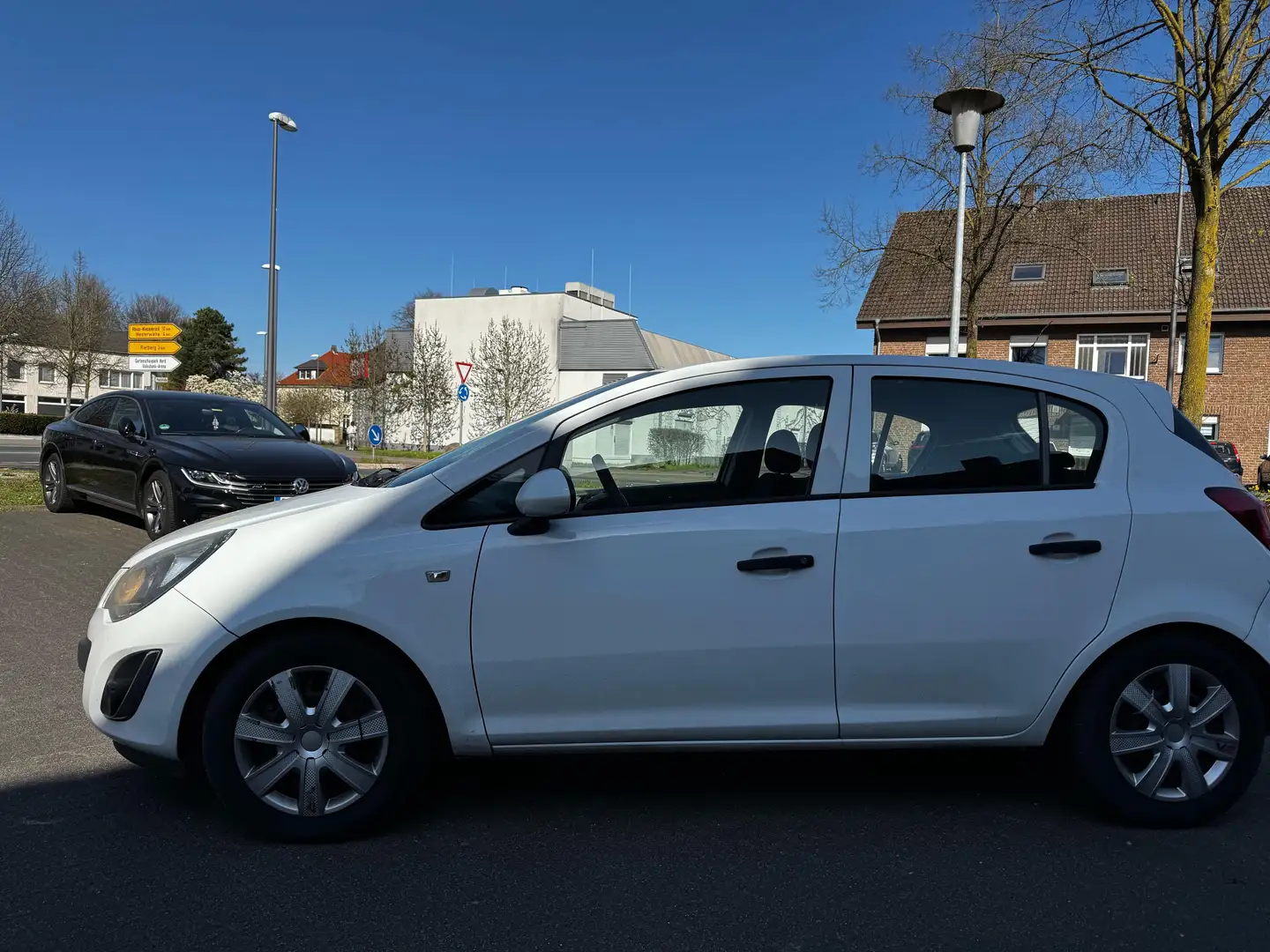 Opel Corsa D 1.3 Eco Flex Selection Weiß - 2