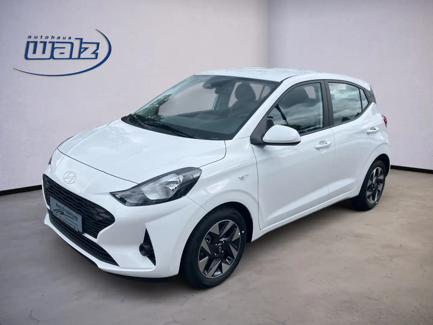 Hyundai i10 Comfort 5-trg 1.0i Navi,Alu,Klima, Wit - 1