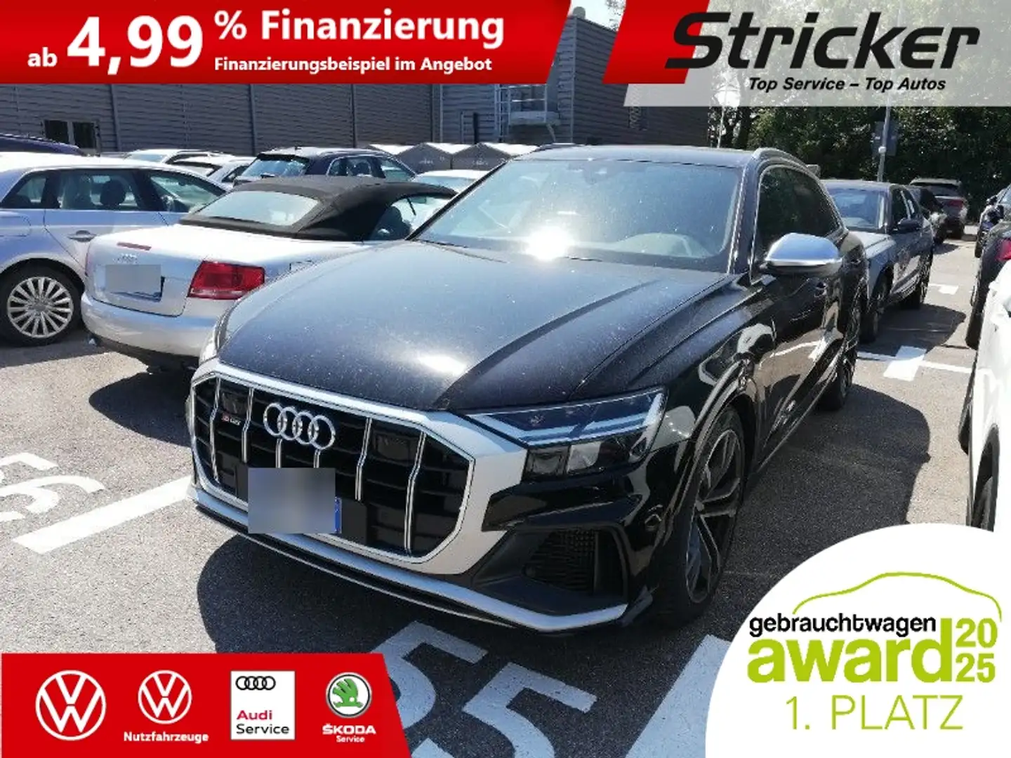 Audi SQ8 4.0TFSI 902,-ohne Anzahlung Navi Kamera Schwarz - 2