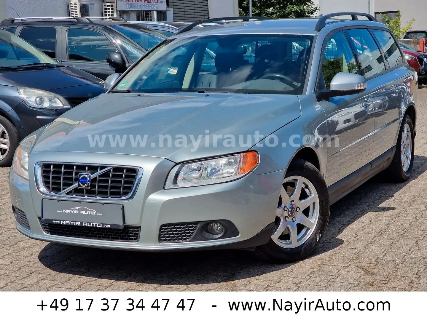 Volvo V70 Kombi Kinetic|1-Hd|Navi|Leder|Klima|Tempomat Argento - 1