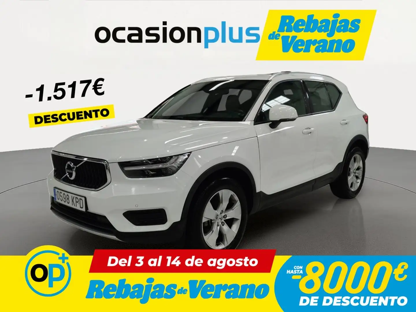 Volvo XC40 D3 Momentum Blanco - 1