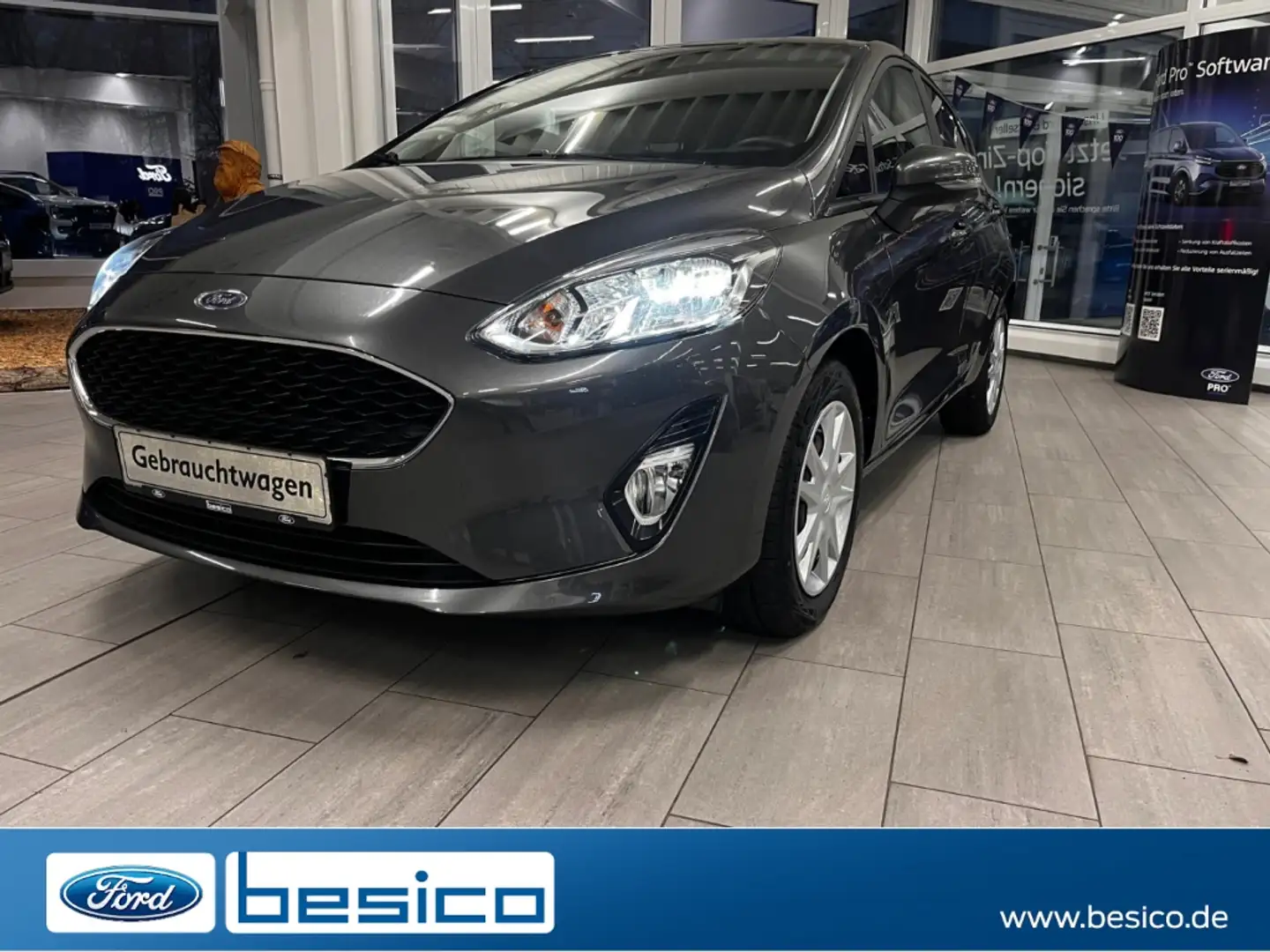 Ford Fiesta Cool & Connect+PDC+DAB+Klima+Tempomat+SHZ+ Grau - 1
