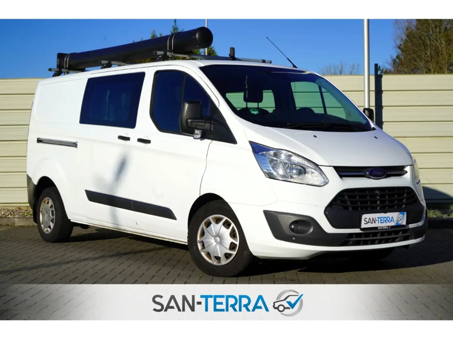 Ford Transit Custom KASTEN 310 L2 2.0 TDCi AHK*KLIMA*PDC*TEMPOMAT*ZV*A Blanc - 2