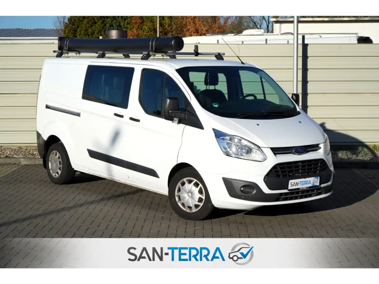 Ford Transit Custom KASTEN 310 L2 2.0 TDCi AHK*KLIMA*PDC*TEMPOMAT*ZV*A Blanc - 1