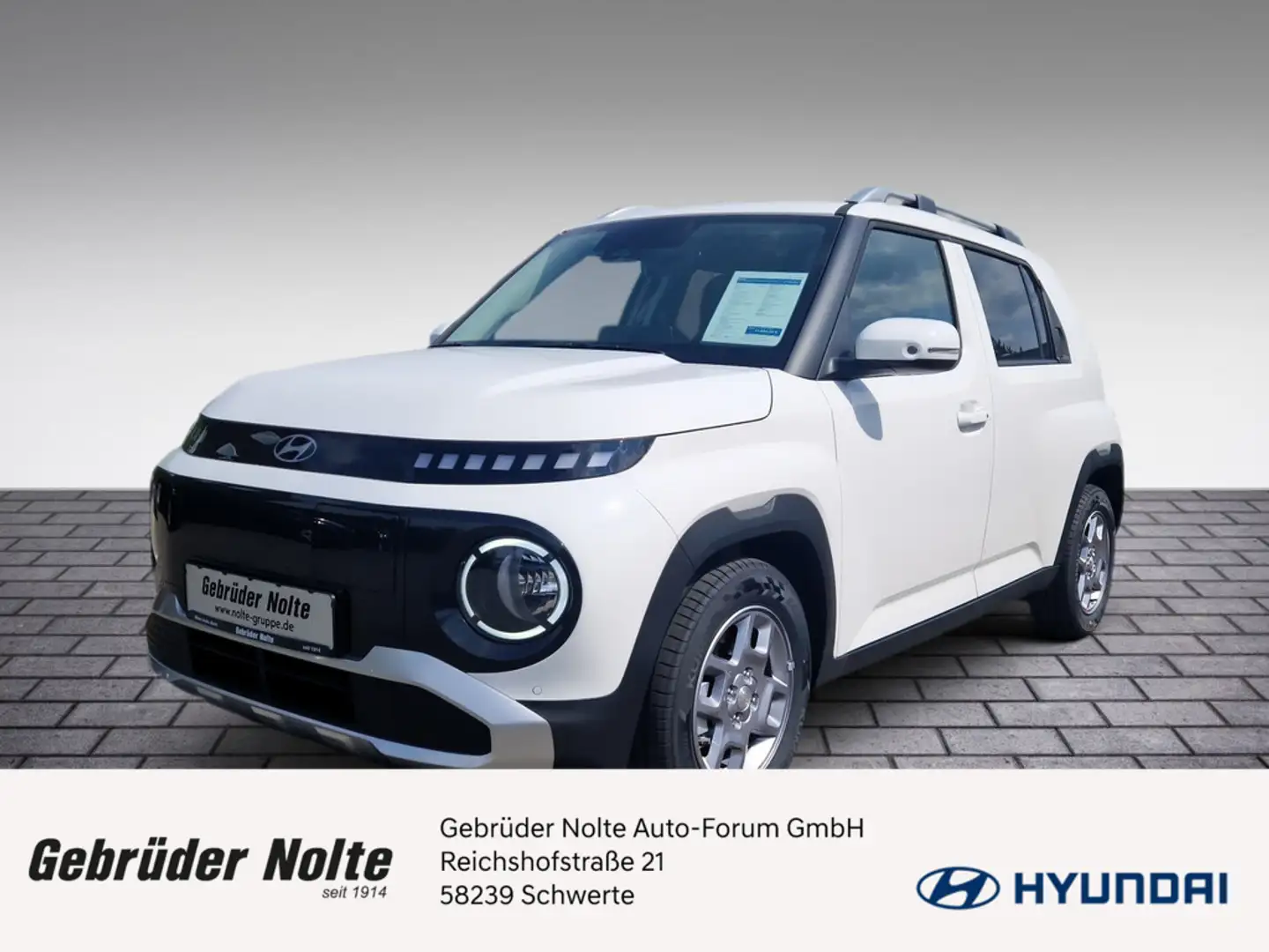 Hyundai Inster EV 49 kWh TREND SHZ KAMERA NAVI ACC Blanco - 1