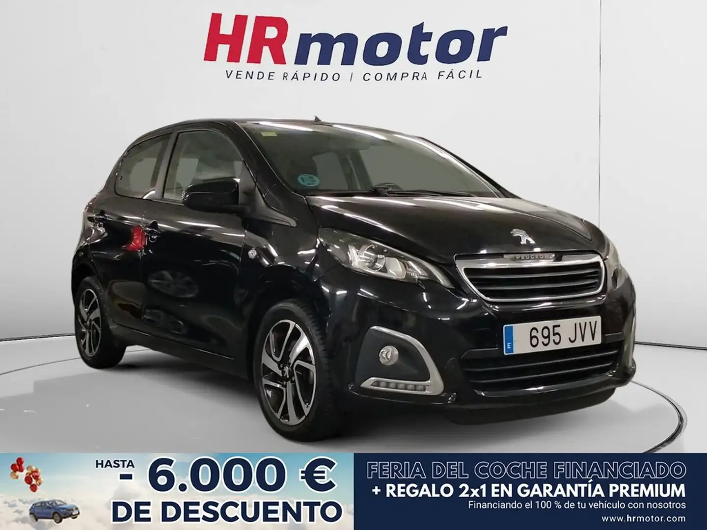 Peugeot 108 Allure Negro - 1