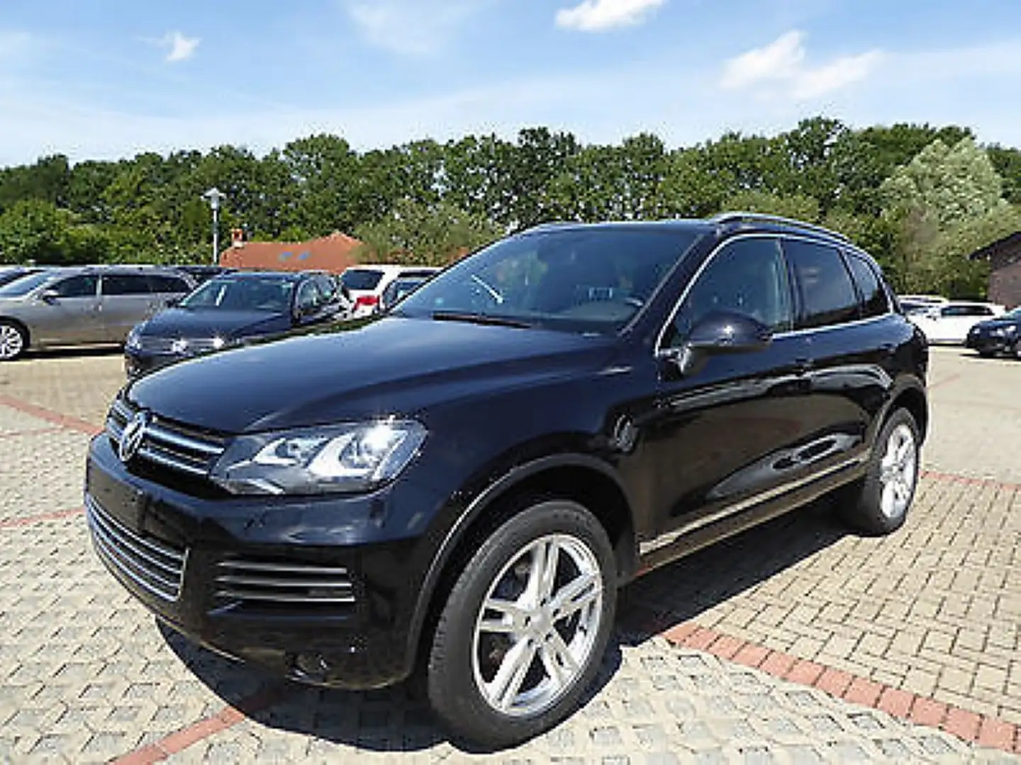 Volkswagen Touareg V6 TDI BMT 4MOTION *3,5t AHL*Xenon*Pano*Luftfah... Schwarz - 1