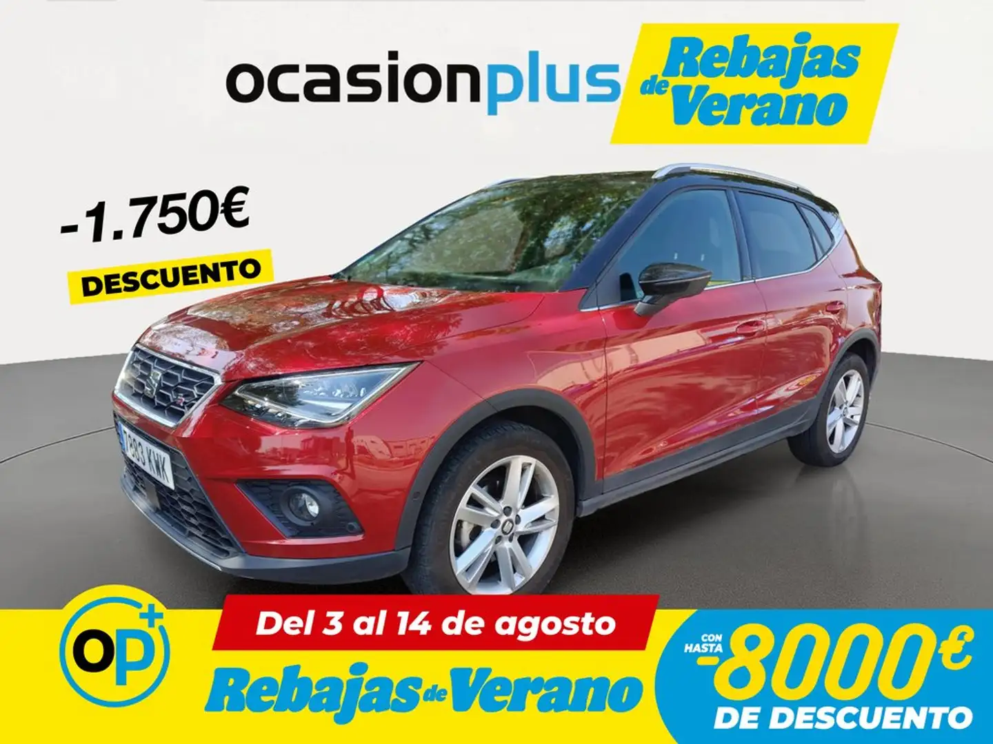 SEAT Arona 1.0 TSI Ecomotive S&S FR 115 Rojo - 1