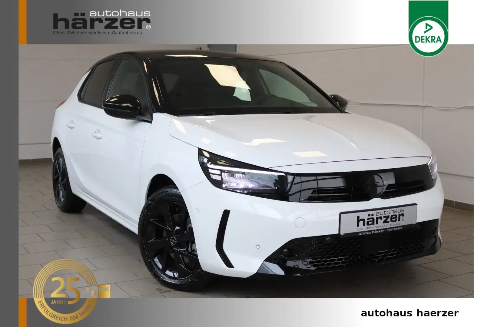 Opel Corsa F GS 1.2T *LED*NAV*RFK*PDC*DAB*Temp.*ALU* Bianco - 1