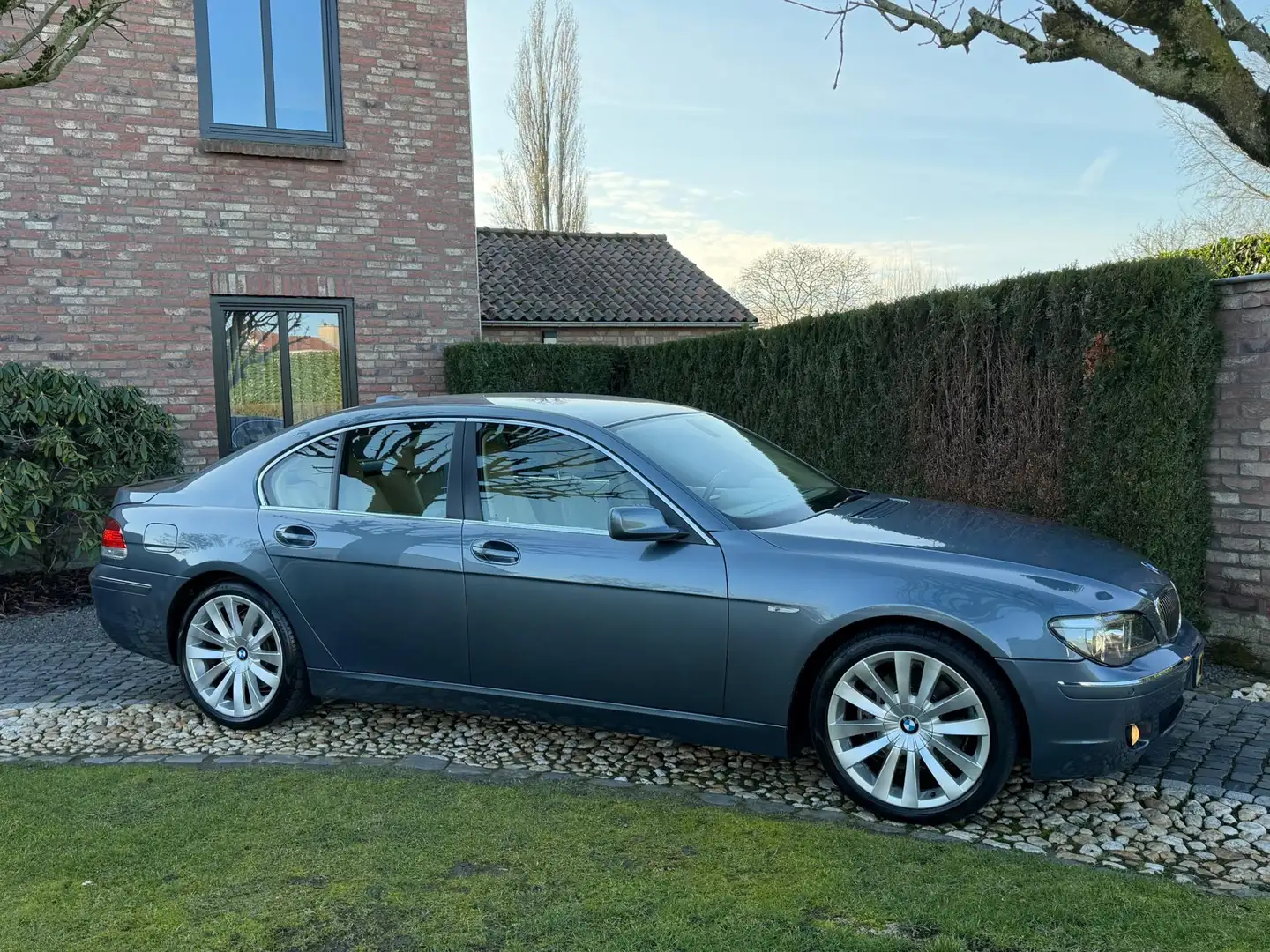 BMW 740 7-serie 740i High Executive Orig NL! Zeer mooi Blau - 2