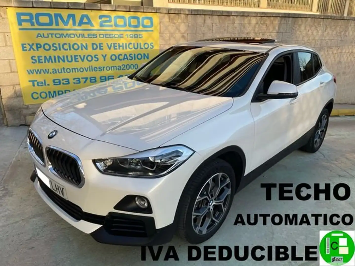 BMW X2 sDrive 18iA Weiß - 1