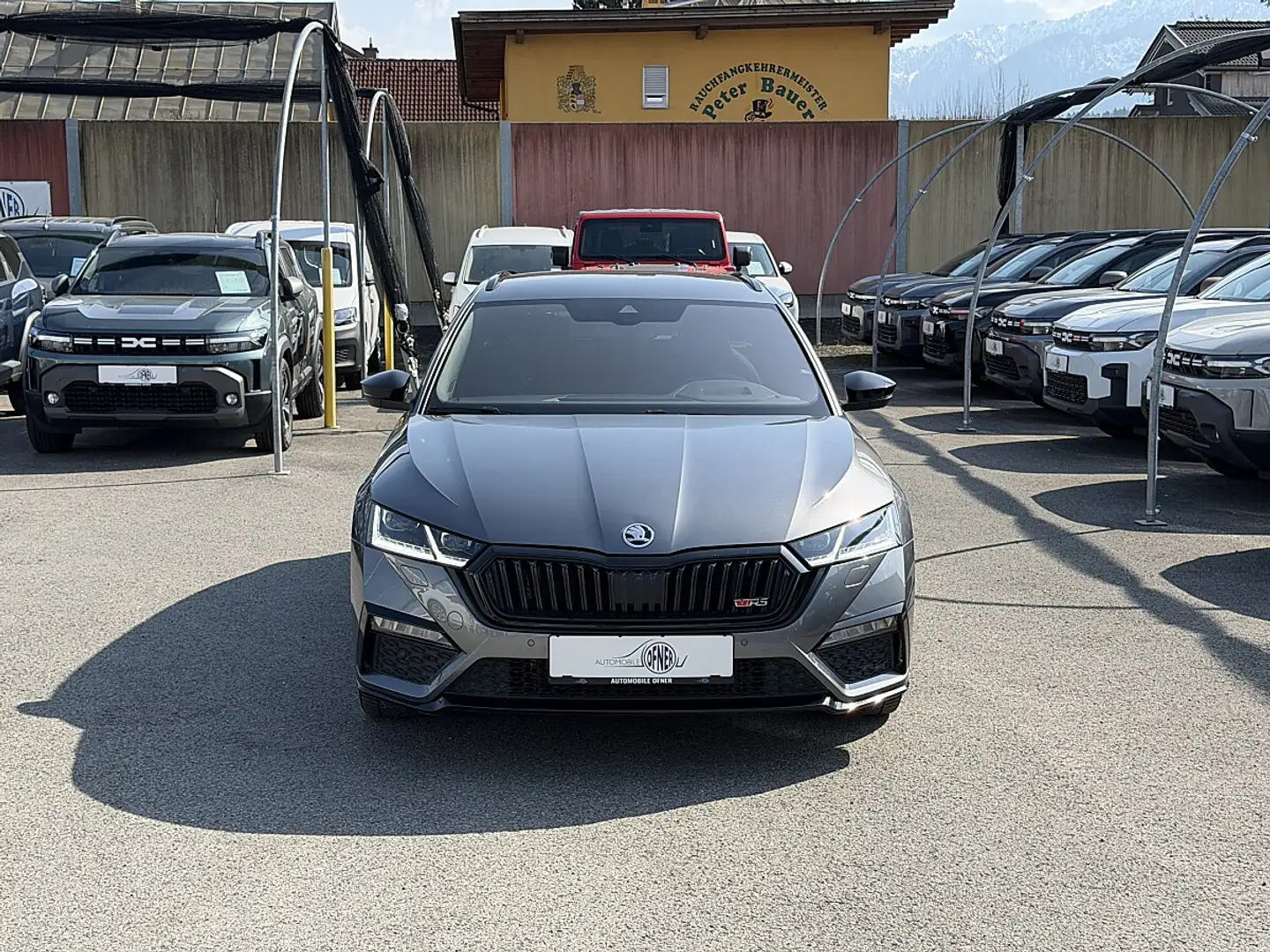 Skoda Octavia Combi 2,0 TDI 4x4 RS DSG AHK HeadUp Matrix-LED ... Grau - 2