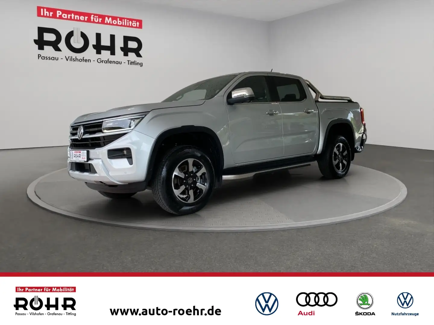 Volkswagen Amarok Style (NAVI.SHZ.SH.PDC.AHK) 3.0 TDI Doppelkabine 1 Gris - 1
