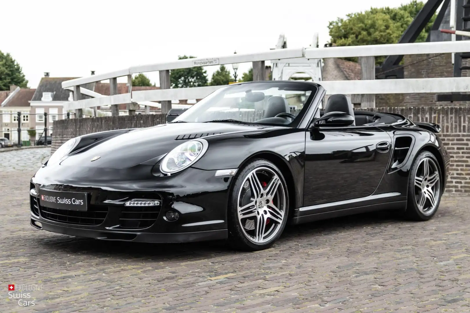 Porsche 911 Cabrio 3.6 Turbo | 1e eig. |Dealer ond. | Zwart - 1