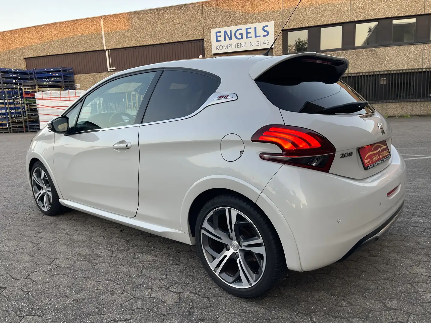 Peugeot 208 GTi THP Weiss Voll 2.Hand Voll Panorama Leder Navi Wit - 2