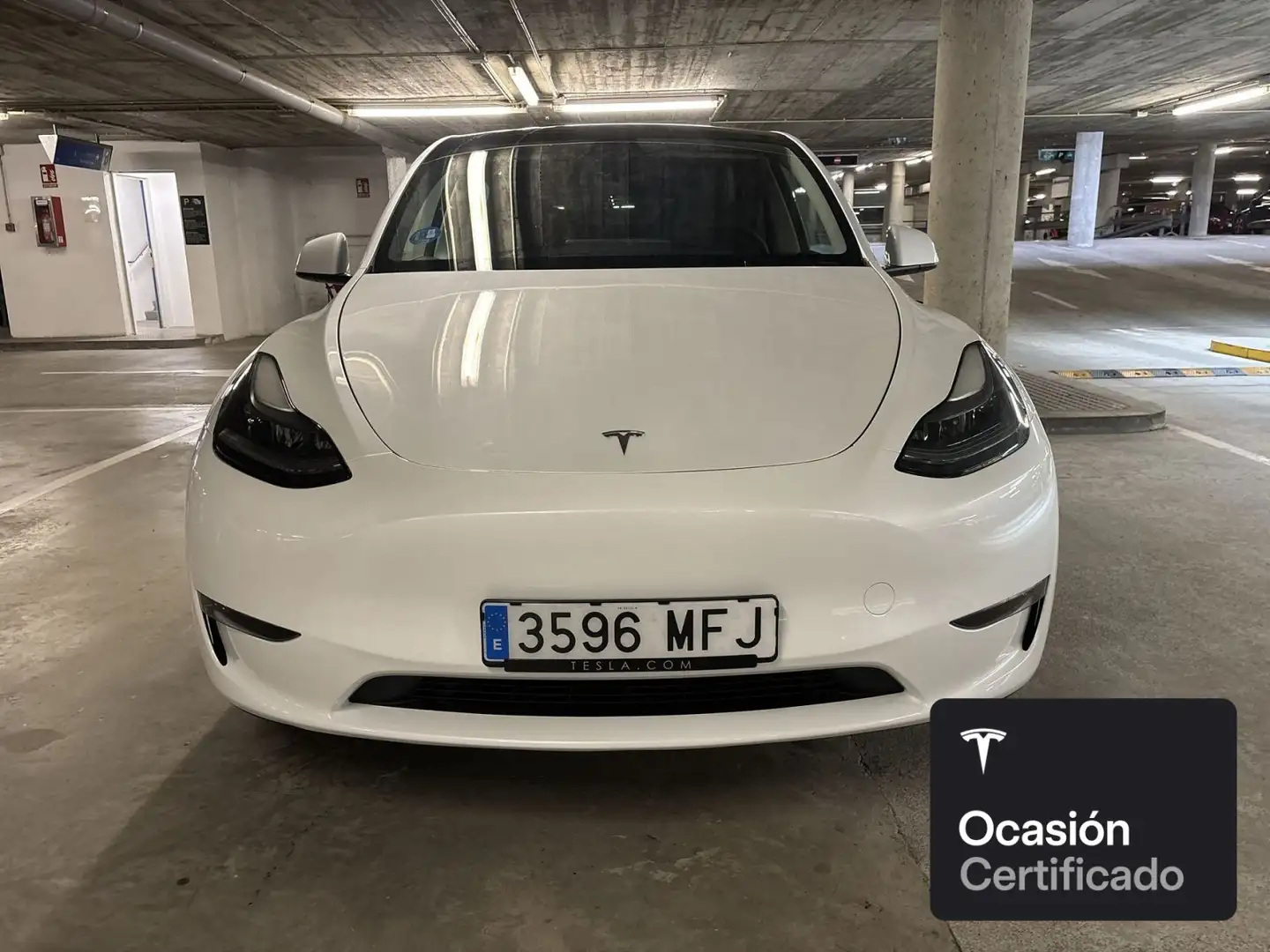 Tesla Model Y Long Range AWD Weiß - 2
