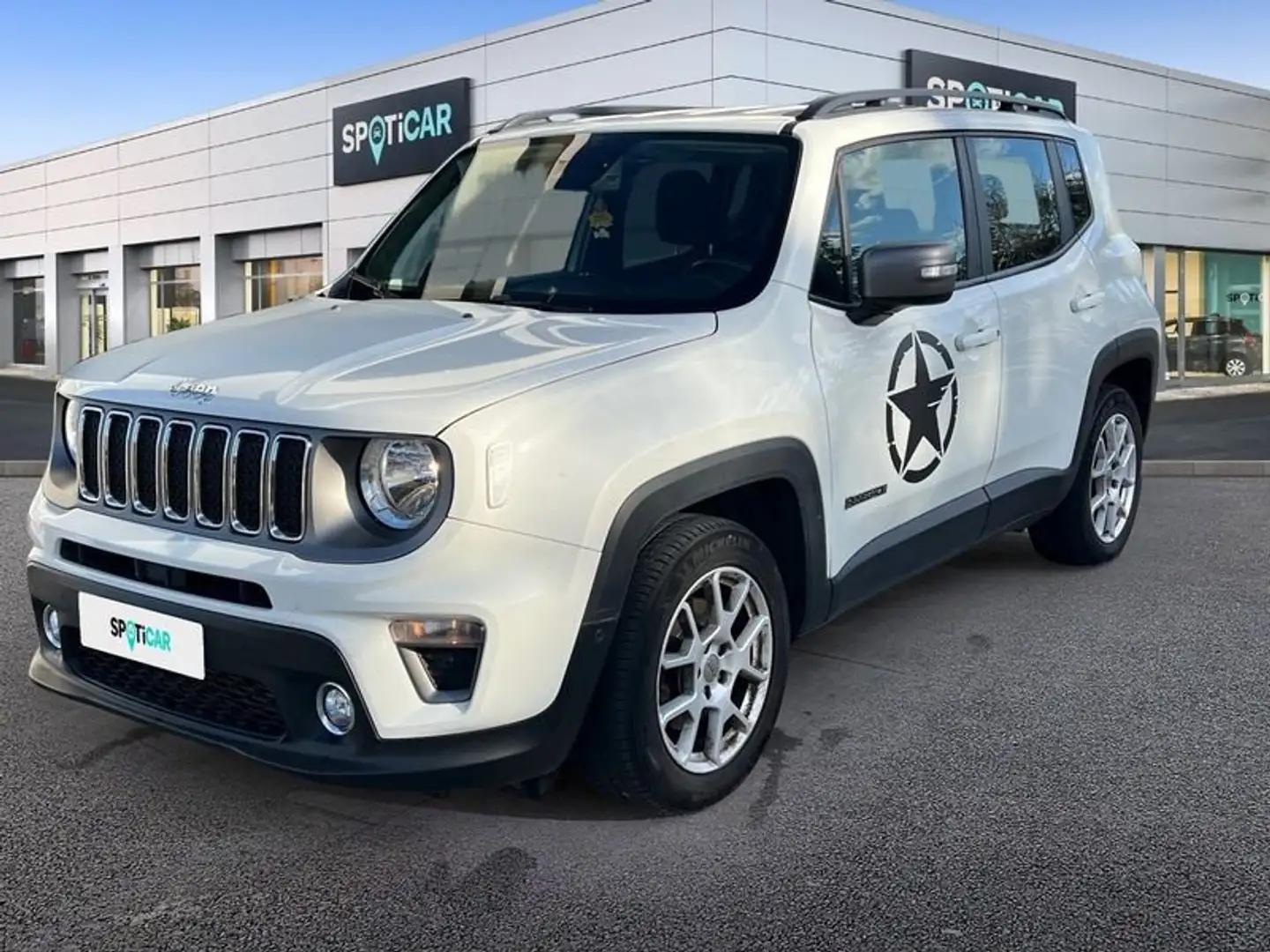 Jeep Renegade 2019 1.6 mjt Limited 2wd 120cv Bianco - 1