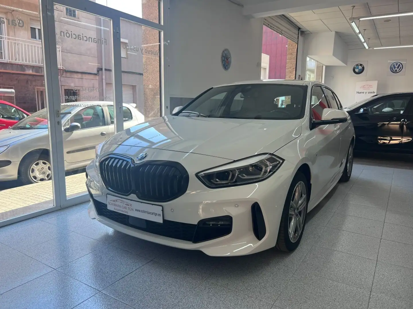 BMW 1er M Coupé 118iA Sport Pro Blanco - 1