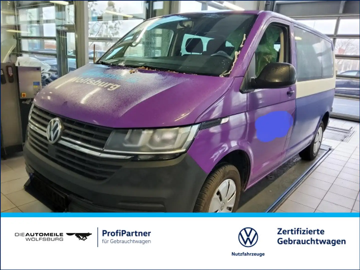 Volkswagen T6.1 Kombi KR 2.0 TDI Einparkhi/ZV Weiß - 1