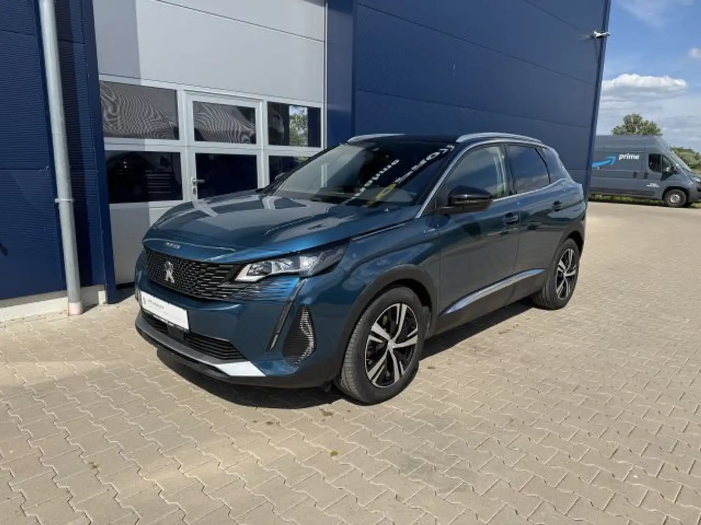Peugeot 3008 Hybrid 225 e-EAT8 GT Blauw - 1