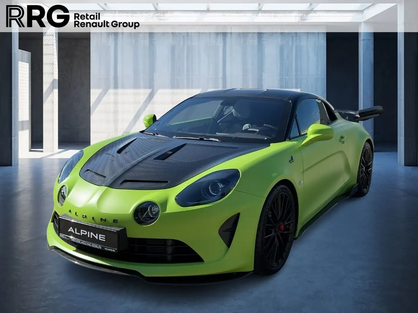 Alpine A110 R Turini/2 ABS Fahrerairbag ESP LED eFH Vert - 1