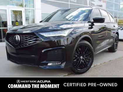 Black 2025 Acura MDX SUV / Crossover Automatic