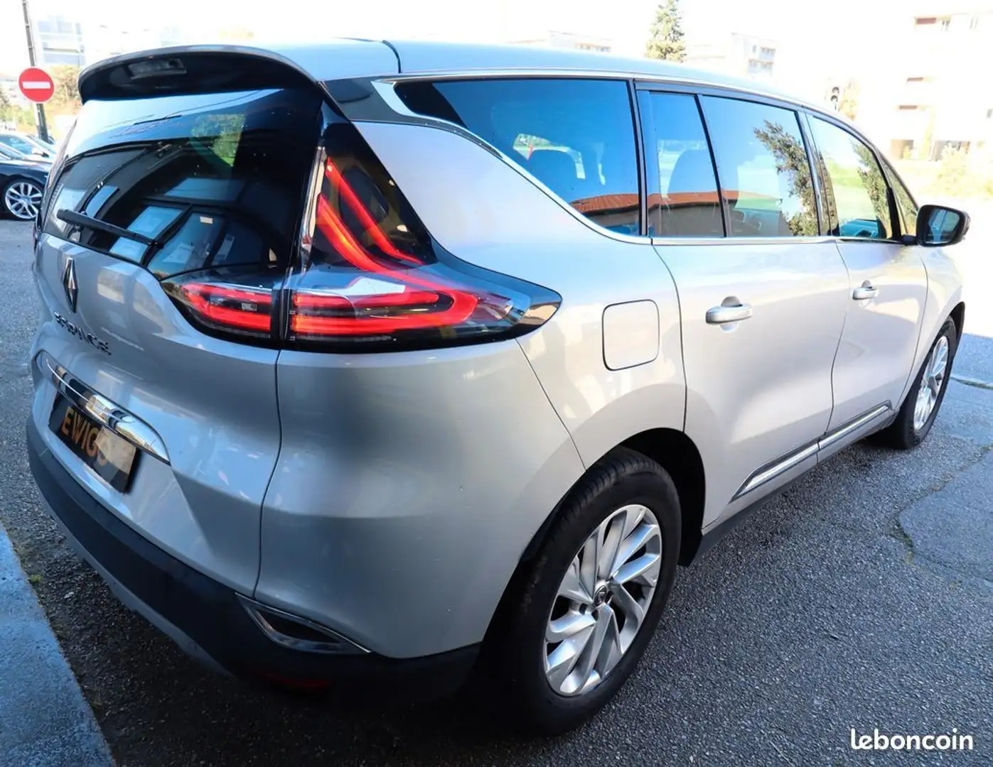 Renault Espace 1.6 dci twin-turbo 160 ch energy intens edc bva Gris - 2