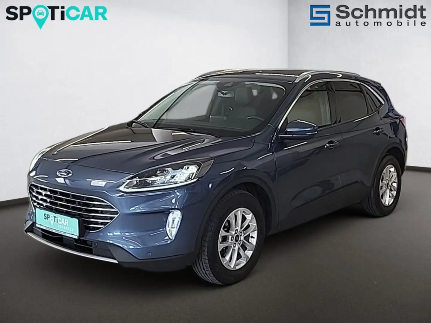 Ford Kuga 2,0 EcoBlue Hybrid Titanium X Aut. Blau - 2