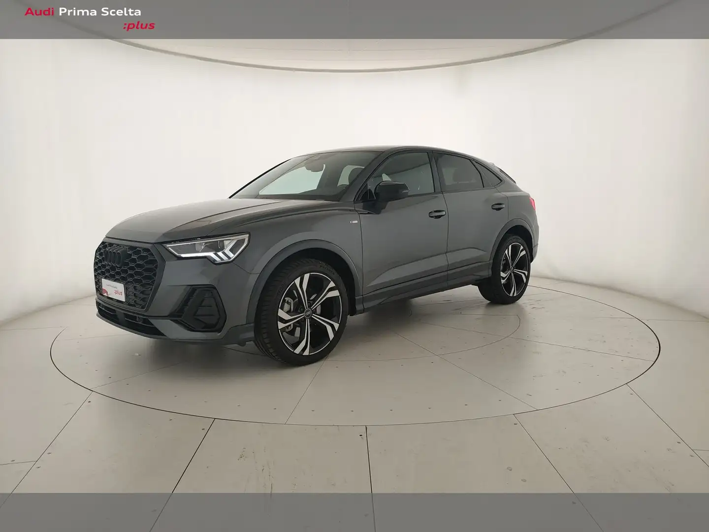 Audi Q3 Sportback 40 2.0 TDI S line edition quattro Gris - 1