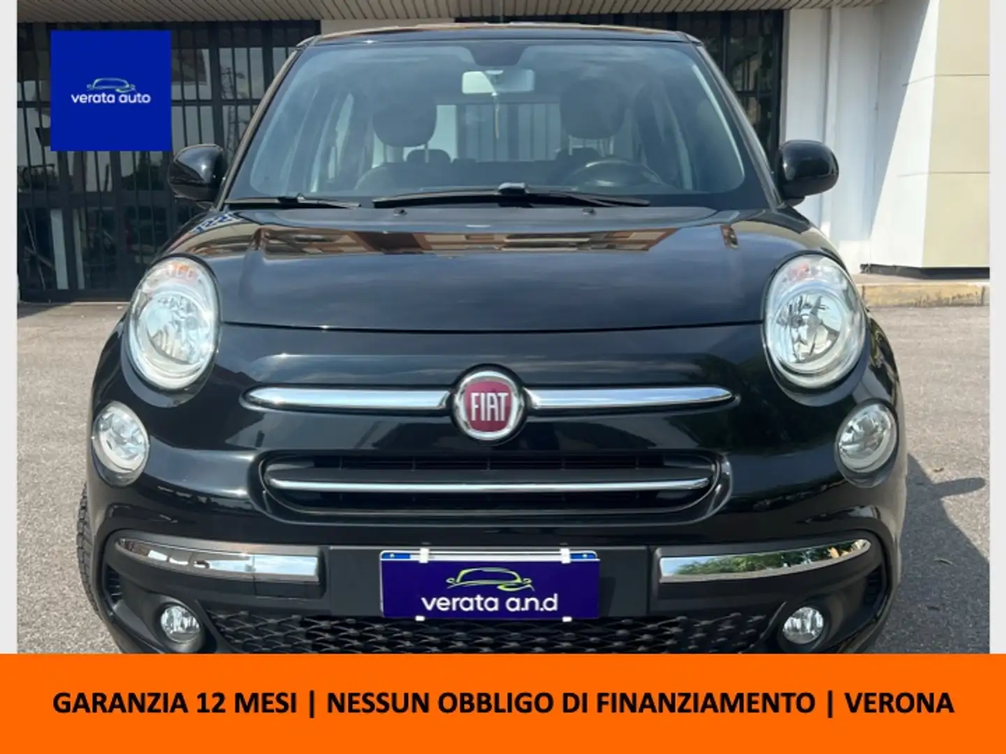 Fiat 500L 500L 2017 1.3 mjt Pop Star 95cv Zwart - 1