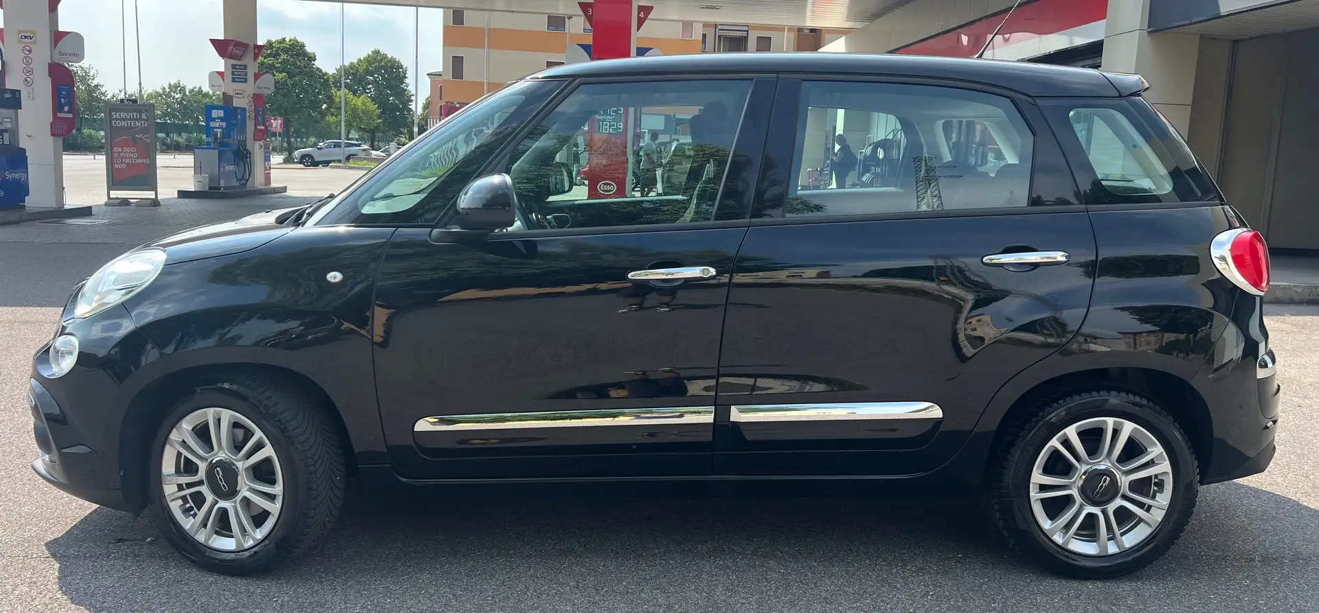 Fiat 500L 500L 2017 1.3 mjt Pop Star 95cv Zwart - 2