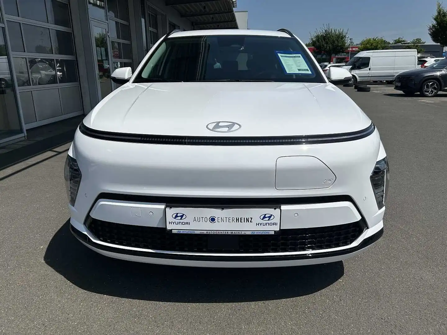 Hyundai KONA EV Elektro 65kWh Trend*el.Heckklappe* Blanc - 2