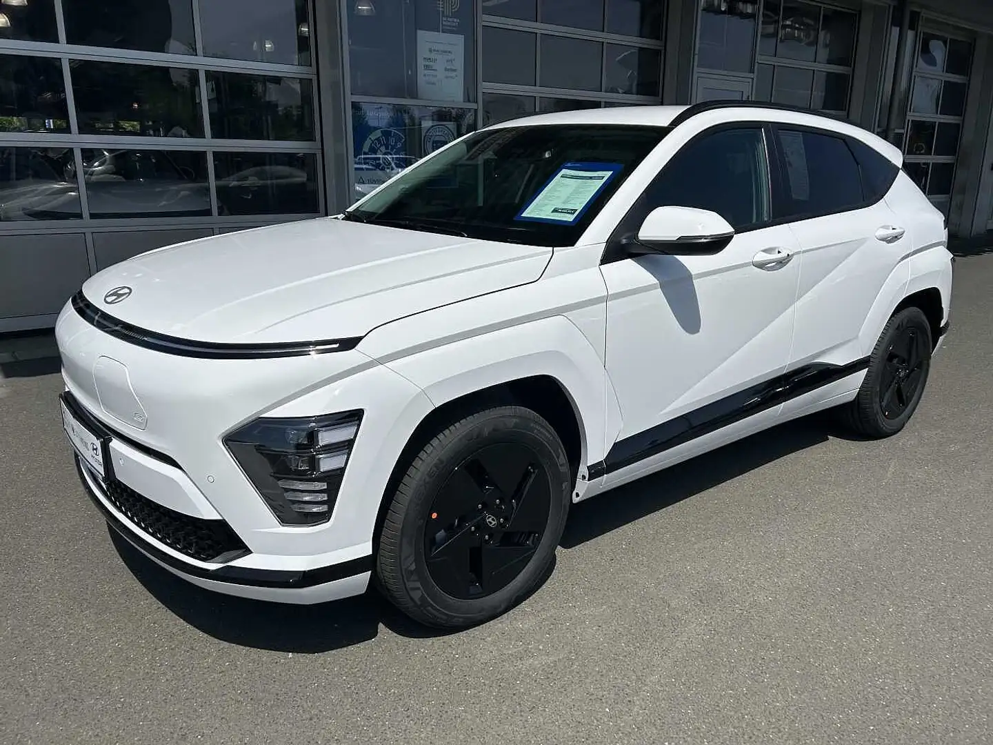 Hyundai KONA EV Elektro 65kWh Trend*el.Heckklappe* Blanc - 1