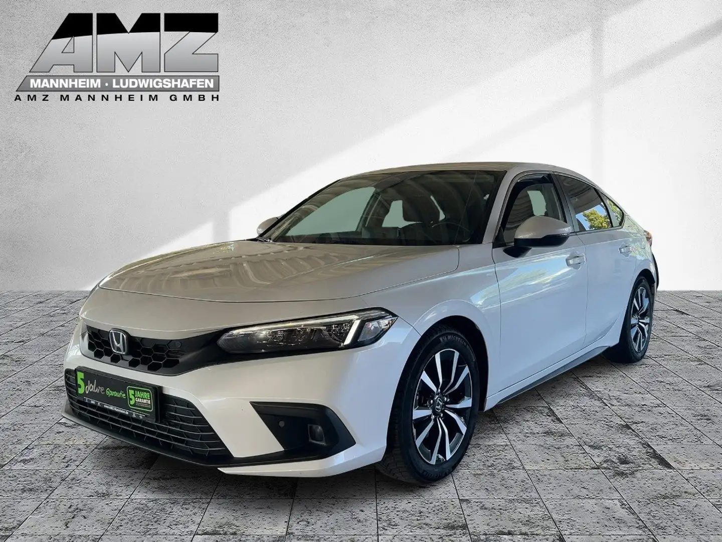 Honda Civic 2.0 i-MMD e:HEV Elegance ACC+LED+Navi+SHZ Blanc - 2