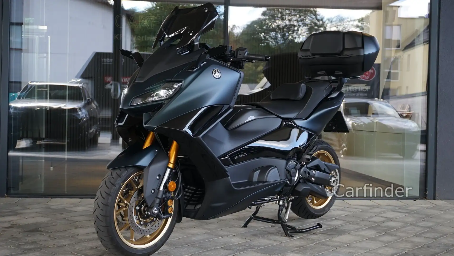 Yamaha TMAX 560 T-MAX 560 TECH MAX Akrapovic,Rizoma Teile,Topcase Grün - 2