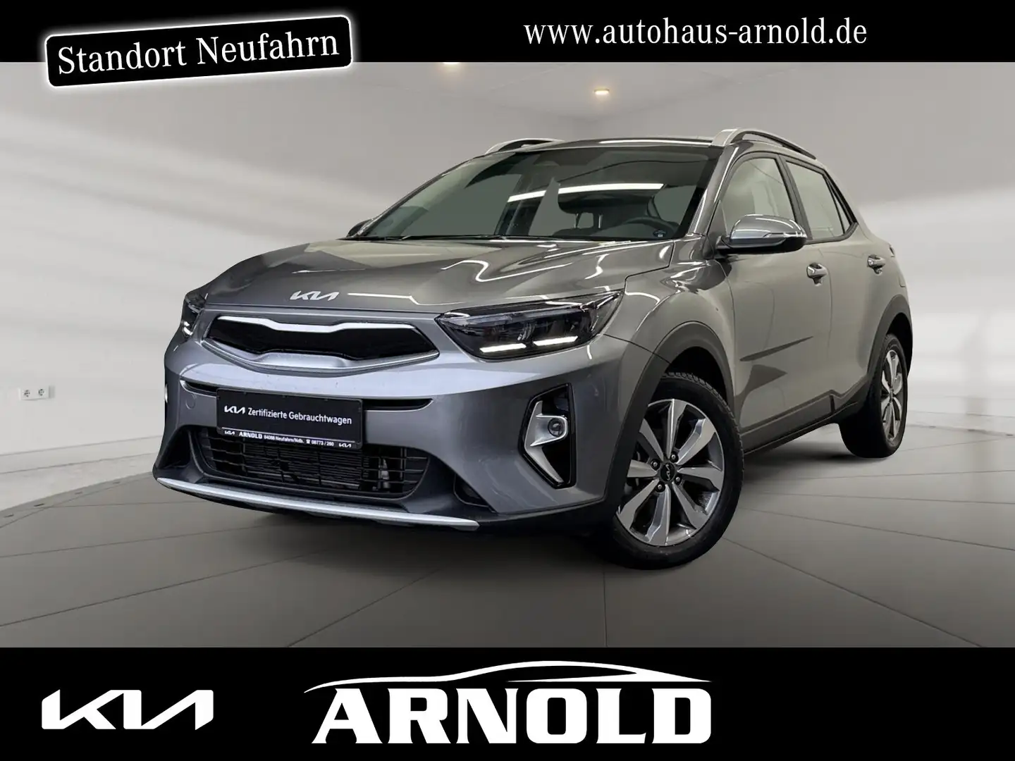 Kia Stonic Stonic 1.0 T-GDI VISION Navi Kamera Sitzhzg. !! BC Gris - 1
