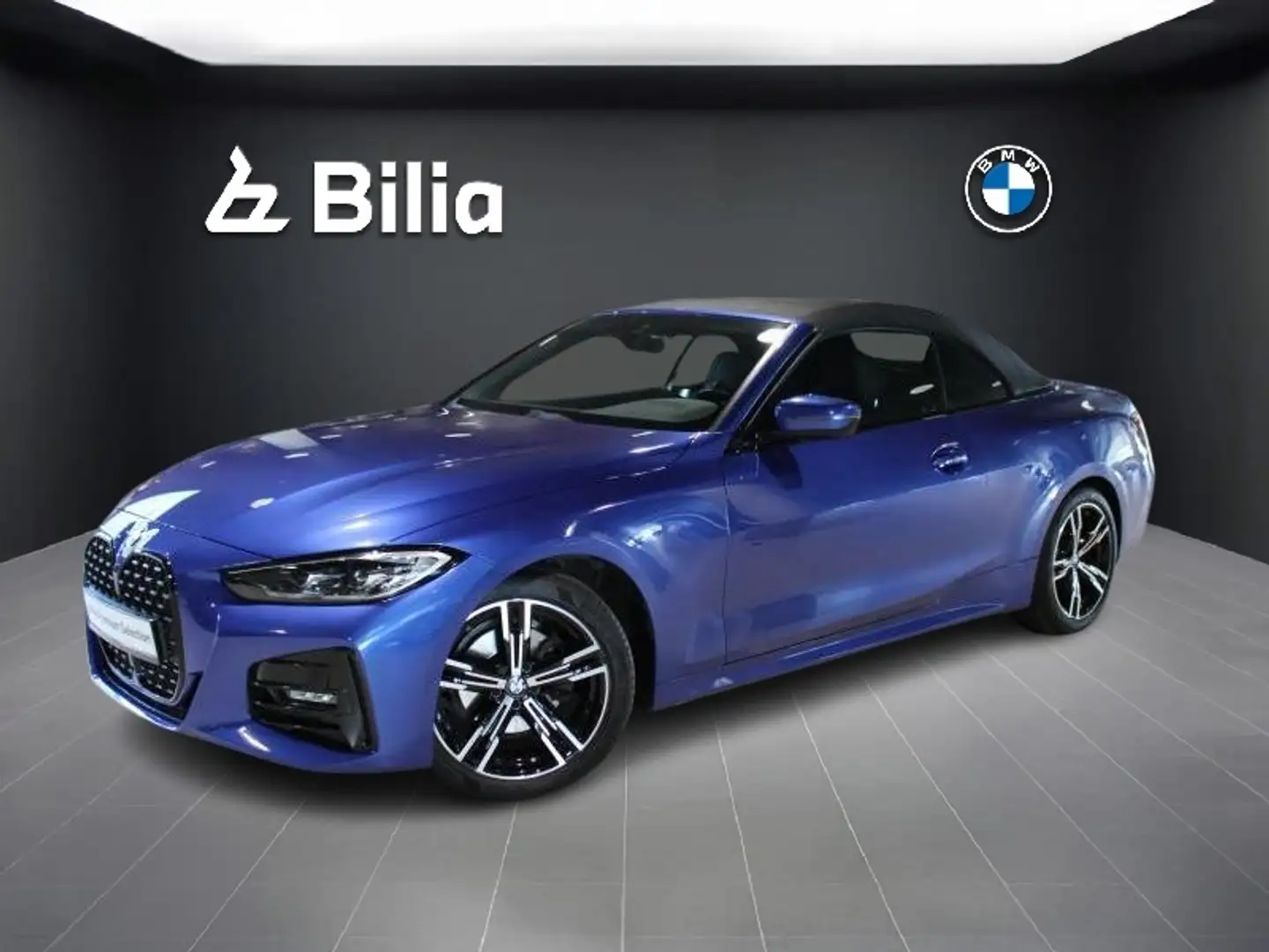 BMW 420 Pack M / Cab 2022 Bleu - 1