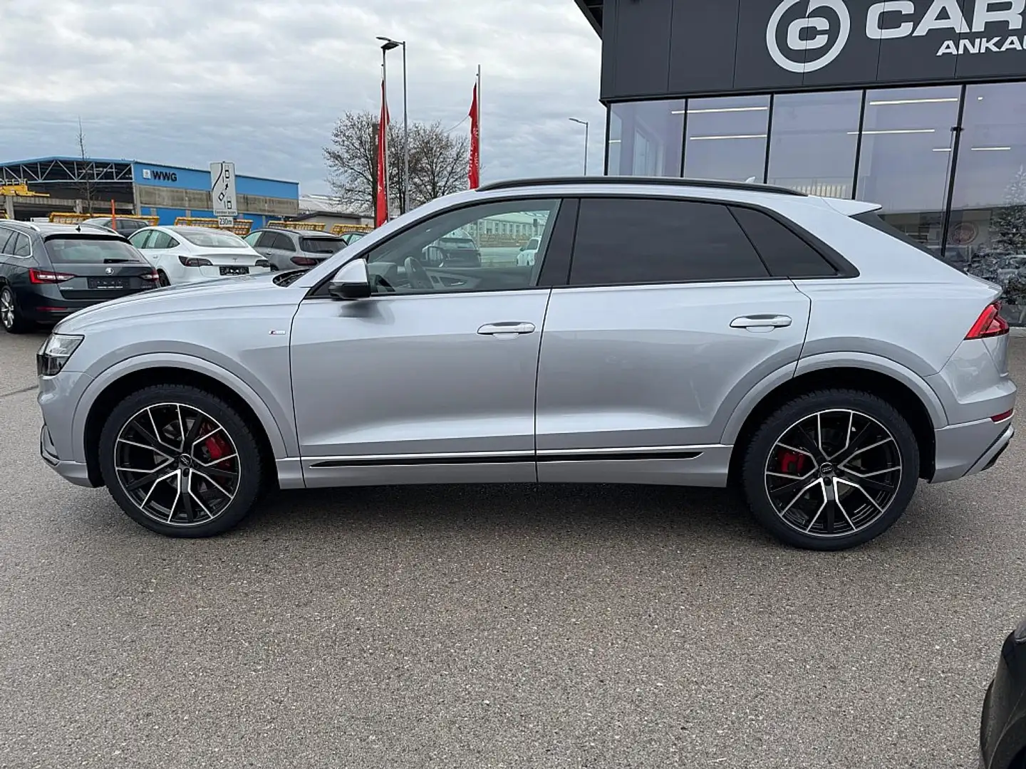 Audi Q8 50 MHEV TDI quattro Tiptronic Silber - 2