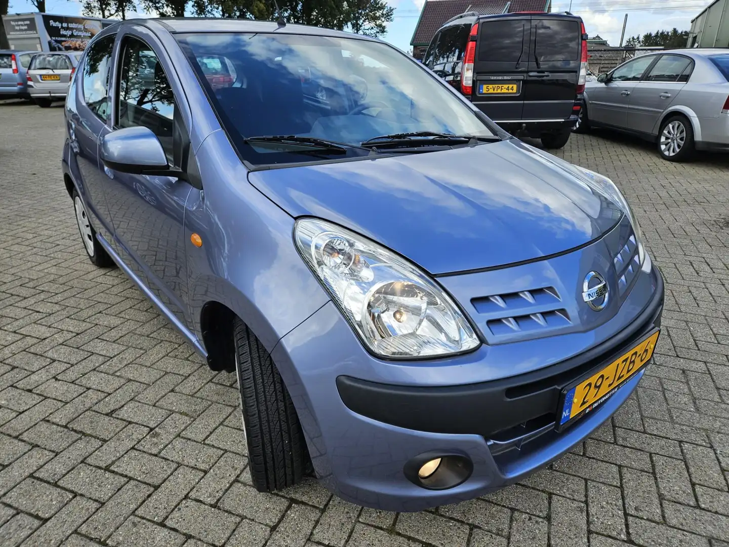 Nissan Pixo 1.0 Acenta 5Drs 2009. Airco/Mistlampen/CV op afsta Grijs - 2