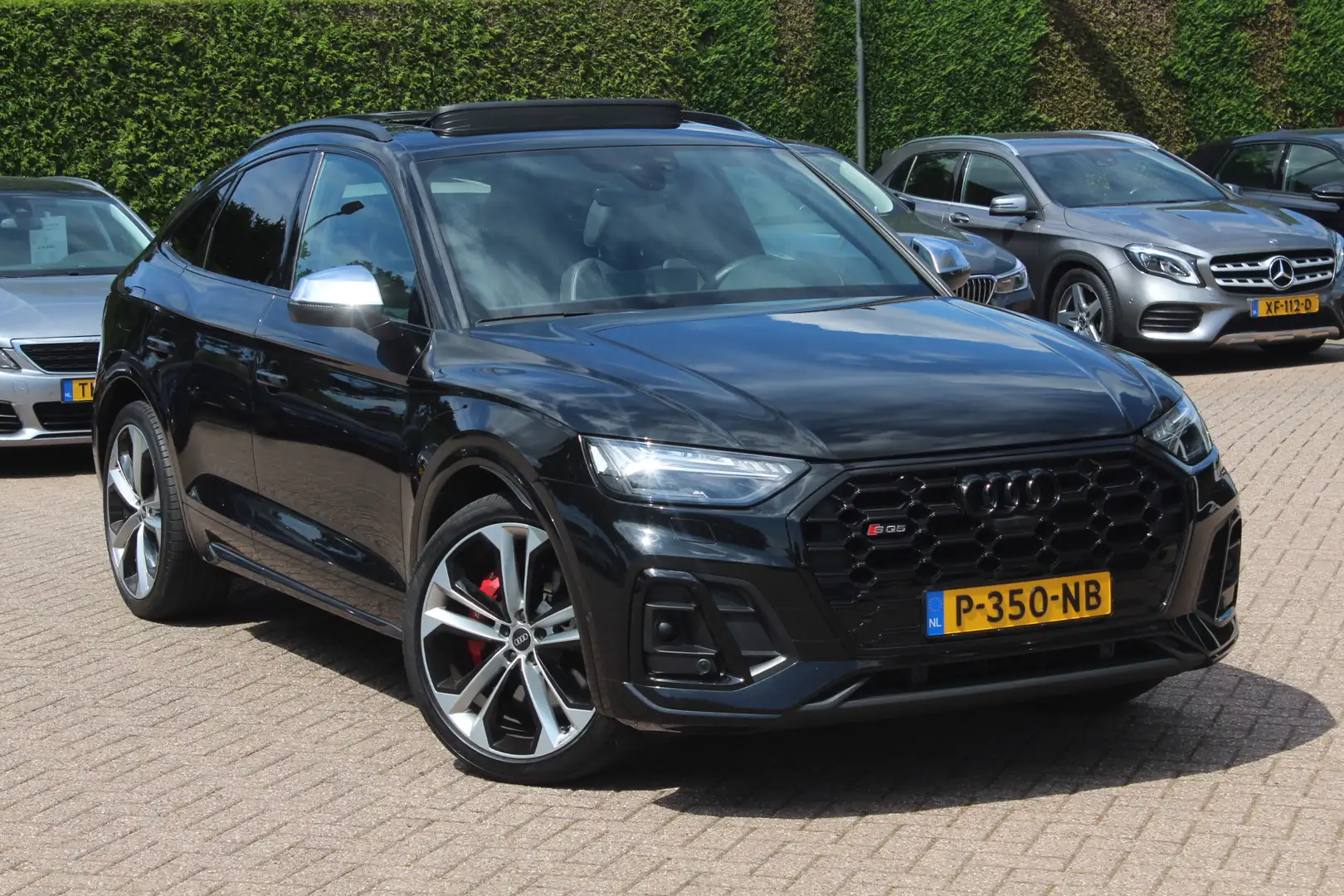 Audi SQ5 Sportback 3.0 TDI quattro / Trekhaak / Panoramdak Zwart - 1