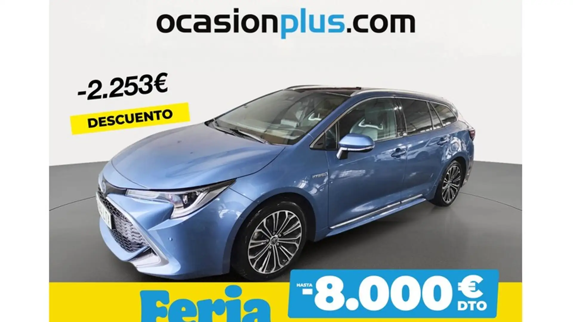Toyota Corolla Touring Sports 180H Advance Bleu - 1
