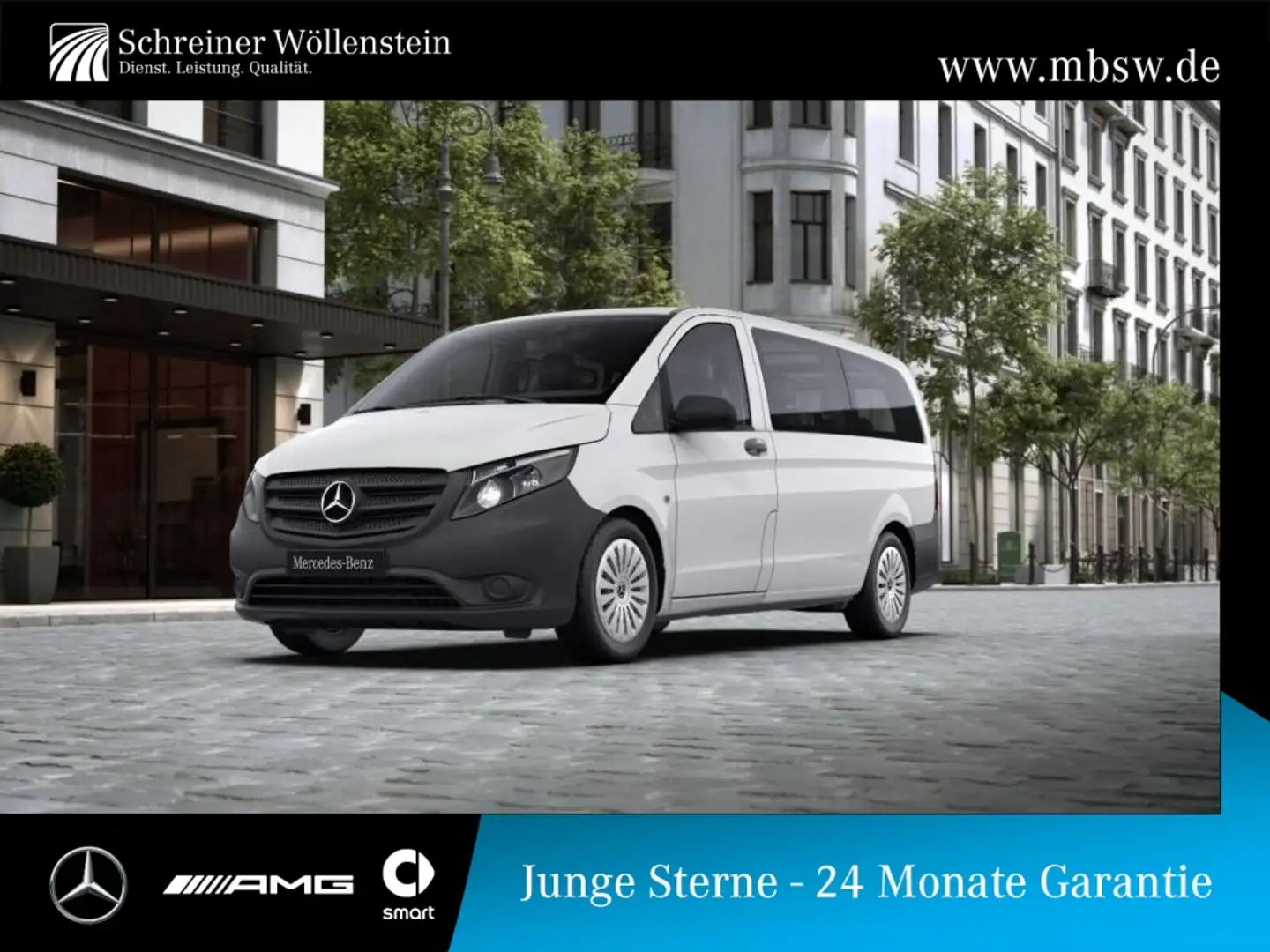 Mercedes-Benz Vito 114 Tourer PRO Lang Kamera*Klima*Audio40 Blanc - 1