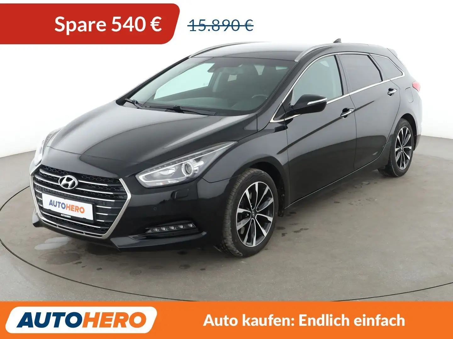 Hyundai i40 2.0 GDI Style*XENON*TEMPO*PDC*SHZ*KLIMA*GARANTIE* Schwarz - 1