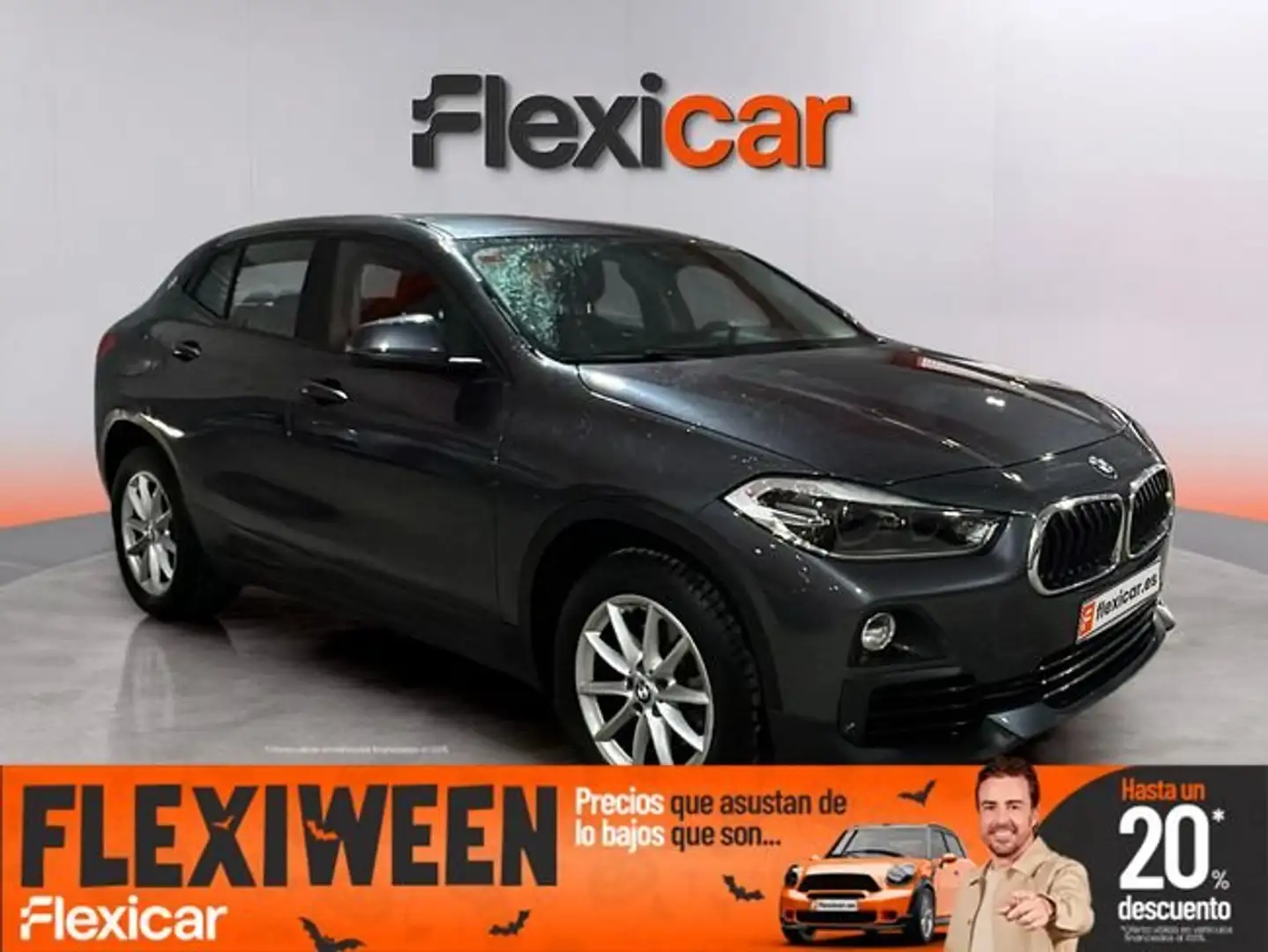 BMW X2 sDrive 18dA Gris - 1
